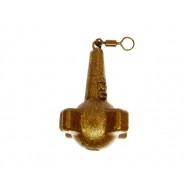 Грузило для лову риби, маркерне, фарбоване, з вертлюгом, Булава, 120г